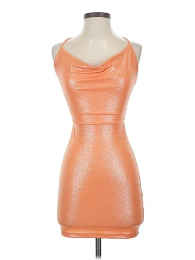 Pre-owned Windsor Cocktail Dress In Orange