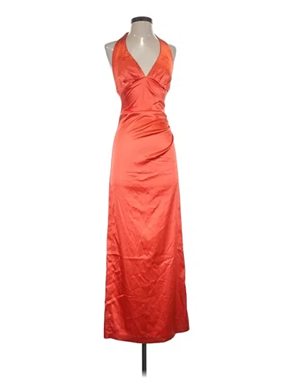 Pre-owned Windsor Cocktail Dress In Orange