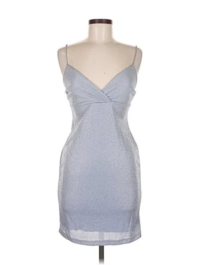 Pre-owned Windsor Cocktail Dress In Silver