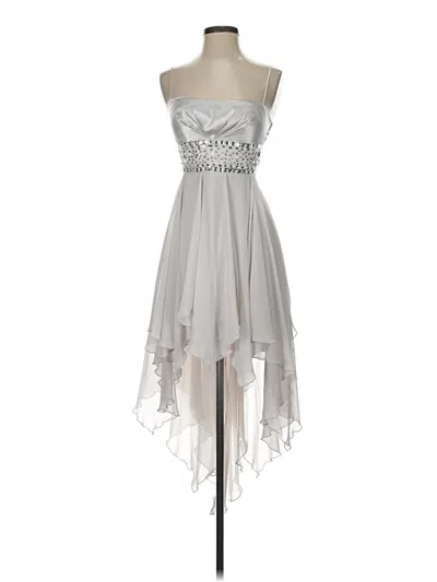 Pre-owned Windsor Cocktail Dress In Silver