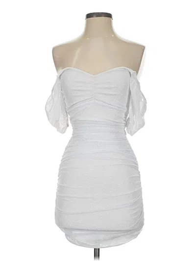 Pre-owned Windsor Cocktail Dress In Silver