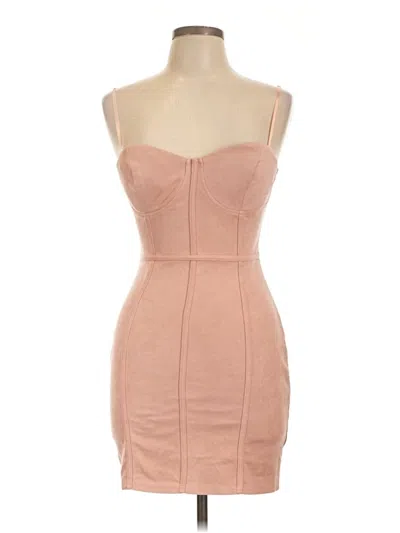 Pre-owned Windsor Cocktail Dress In Tan