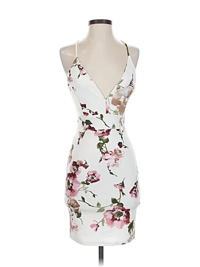 Pre-owned Windsor Cocktail Dress In White