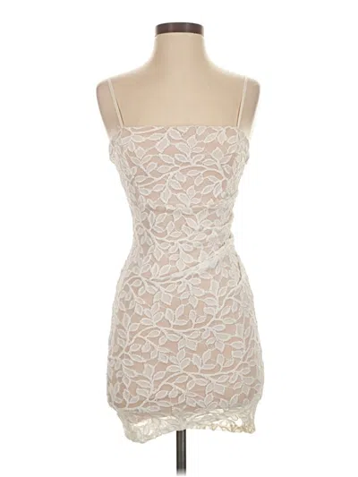 Pre-owned Windsor Cocktail Dress In White