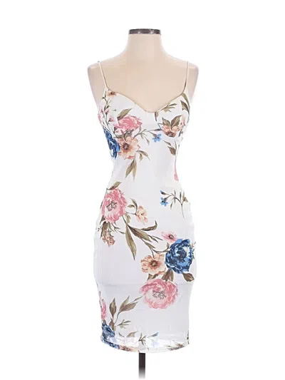 Pre-owned Windsor Cocktail Dress In White