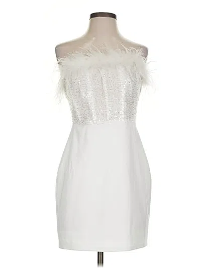 Pre-owned Windsor Cocktail Dress In White
