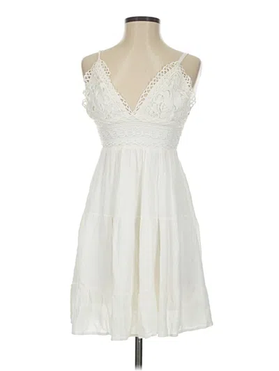 Pre-owned Windsor Cocktail Dress In White