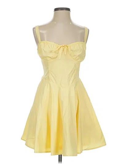 Pre-owned Windsor Cocktail Dress In Yellow