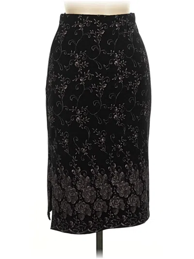 Pre-owned Windsor Formal Skirt In Black