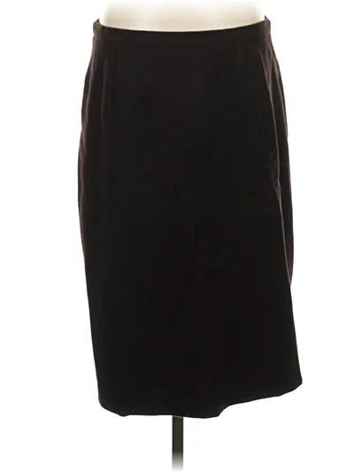 Pre-owned Windsor Formal Skirt In Black