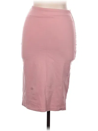 Pre-owned Windsor Formal Skirt In Pink