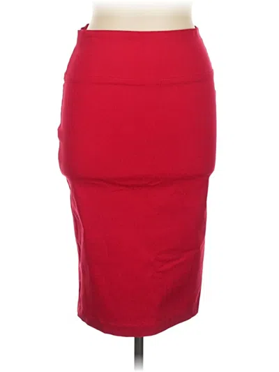 Pre-owned Windsor Formal Skirt In Red