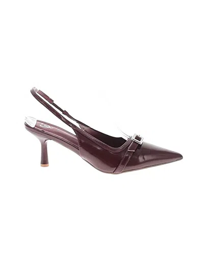 Windsor Heels In Burgundy