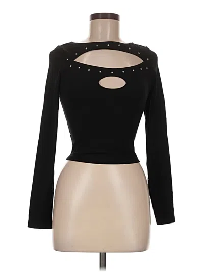 Pre-owned Windsor Long Sleeve T-shirt In Black