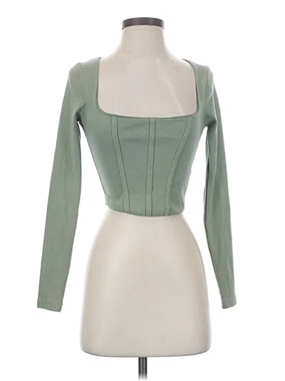 Pre-owned Windsor Long Sleeve T-shirt In Green