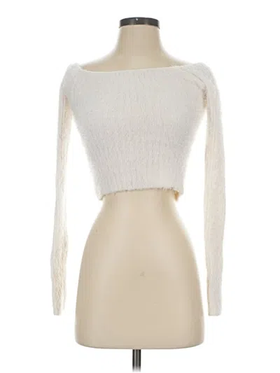 Pre-owned Windsor Long Sleeve T-shirt In Ivory