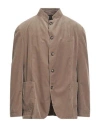 Windsor . Man Blazer Khaki Size 40 Cotton In Brown