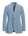 Windsor . Man Blazer Light Blue Size 46 Cotton
