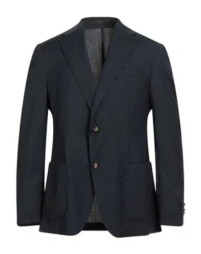 Windsor . Man Blazer Midnight Blue Size 40 Virgin Wool