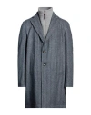 Windsor . Man Coat Slate Blue Size 44 Recycled Wool, Polyamide, Polyester In Blue