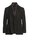 Windsor . Man Jacket Military Green Size 46 Polyester, Viscose, Elastane, Polyamide