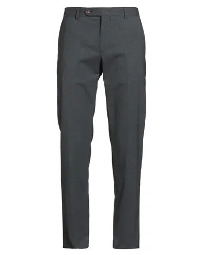 Windsor . Man Pants Charcoal Size 40 Virgin Wool, Elastane In Multi