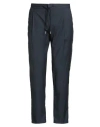 Windsor . Man Pants Midnight Blue Size 34 Virgin Wool In Blue