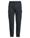 Windsor . Man Pants Midnight Blue Size 40 Wool, Polyester, Elastane In Blue