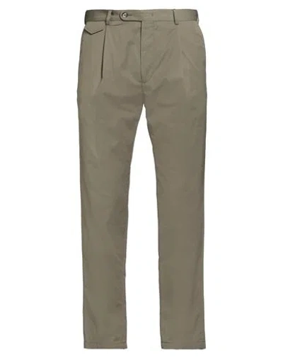 Windsor . Man Pants Military Green Size 36 Polyamide, Cotton, Elastane In Gray