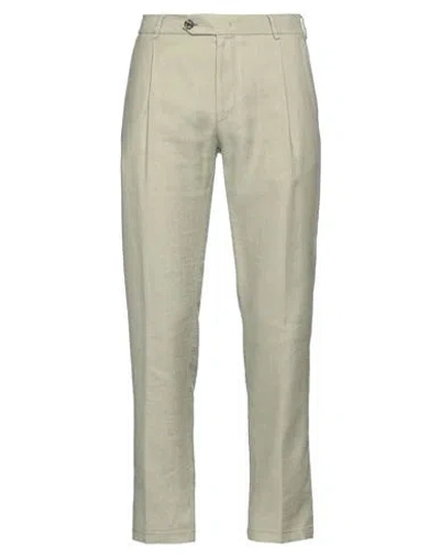 Windsor . Man Pants Sage Green Size 40 Wool, Lyocell, Elastane