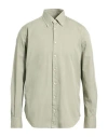 Windsor . Man Shirt Sage Green Size 17 ½ Cotton