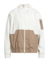 Windsor . Man Sweatshirt Ivory Size 3xl Polyester, Polyacrylic, Wool, Cotton In White