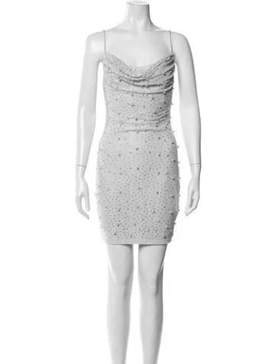 Pre-owned Windsor Printed Mini Dress W/ Tags In Pink