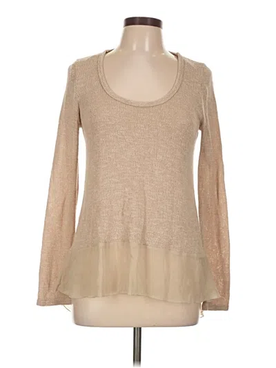 Pre-owned Windsor Pullover Sweater In Brown