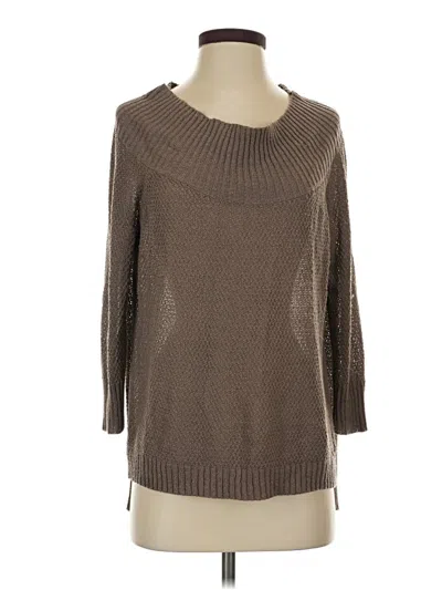 Pre-owned Windsor Pullover Sweater In Brown