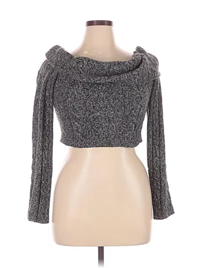 Pre-owned Windsor Pullover Sweater In Gray