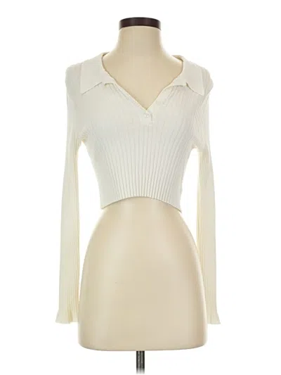 Pre-owned Windsor Pullover Sweater In Ivory