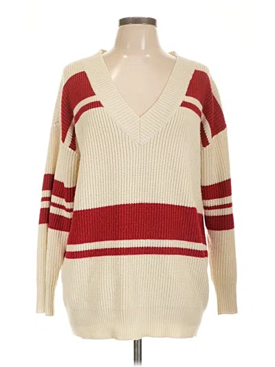 Pre-owned Windsor Pullover Sweater In Ivory