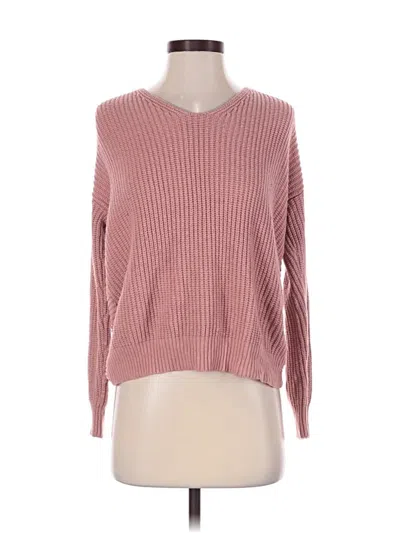 Pre-owned Windsor Pullover Sweater In Pink