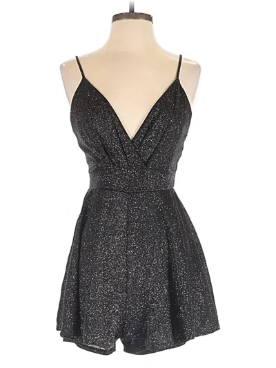Pre-owned Windsor Romper In Black