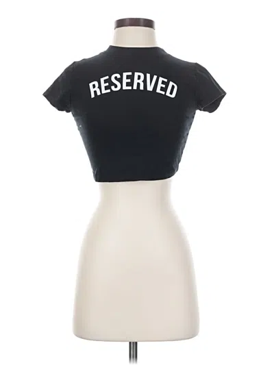 Pre-owned Windsor Short Sleeve T-shirt In Black