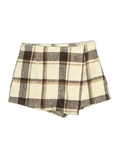 Pre-owned Windsor Skort In Brown