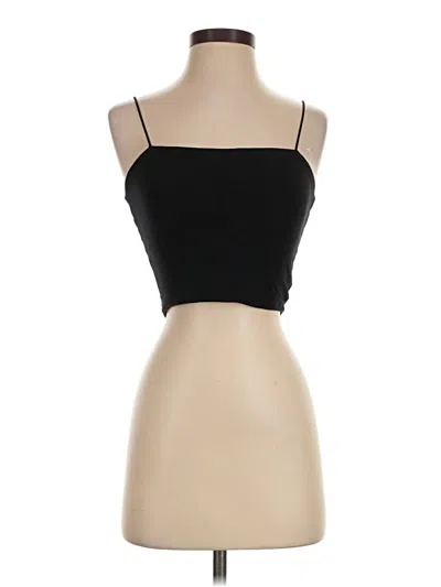 Pre-owned Windsor Sleeveless Top Black Strapless Neckline Tops