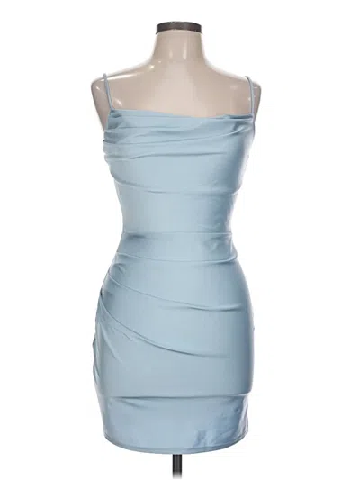 Pre-owned Windsor Sleeveless Top Blue Strapless Neckline Tops