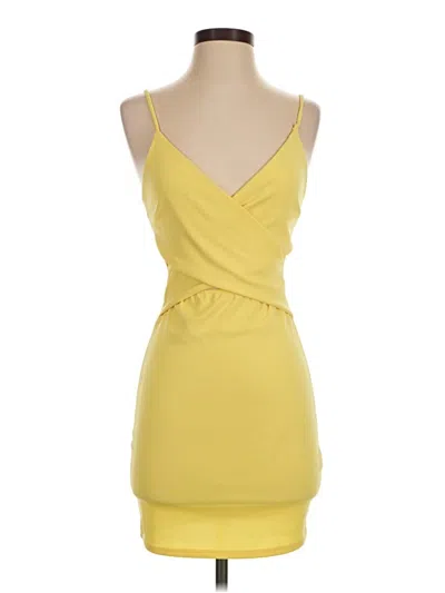 Pre-owned Windsor Sleeveless Top Yellow Sweetheart Neckline Tops