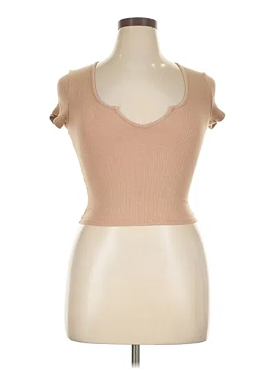 Pre-owned Windsor Sleeveless T-shirt In Brown