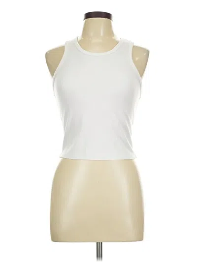 Pre-owned Windsor Sleeveless T-shirt In White