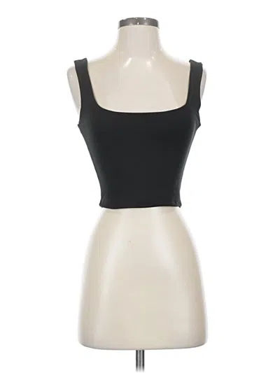 Pre-owned Windsor Tank Top Black Strapless Neckline Tops