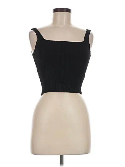 Pre-owned Windsor Tank Top Black Strapless Neckline Tops