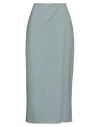 Windsor . Woman Midi Skirt Turquoise Size 8 Virgin Wool
